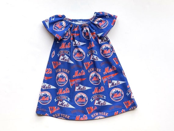 Girl's New York Mets Dress MLB Mets Dress Major League -  Denmark