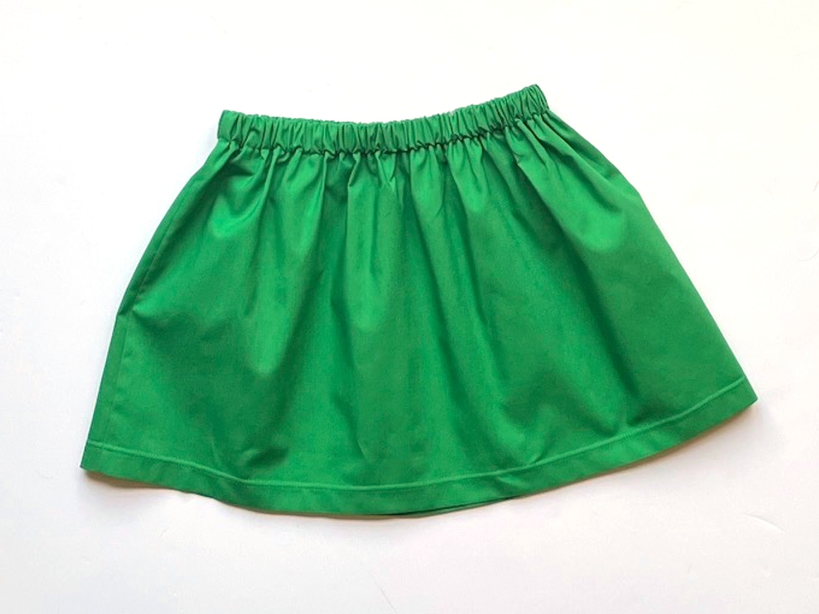 Green Boho Skirt Etsy