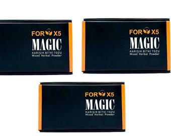 Magic Mixed Herbal Powder For X5, 90 Sachets (3 Months Supply)