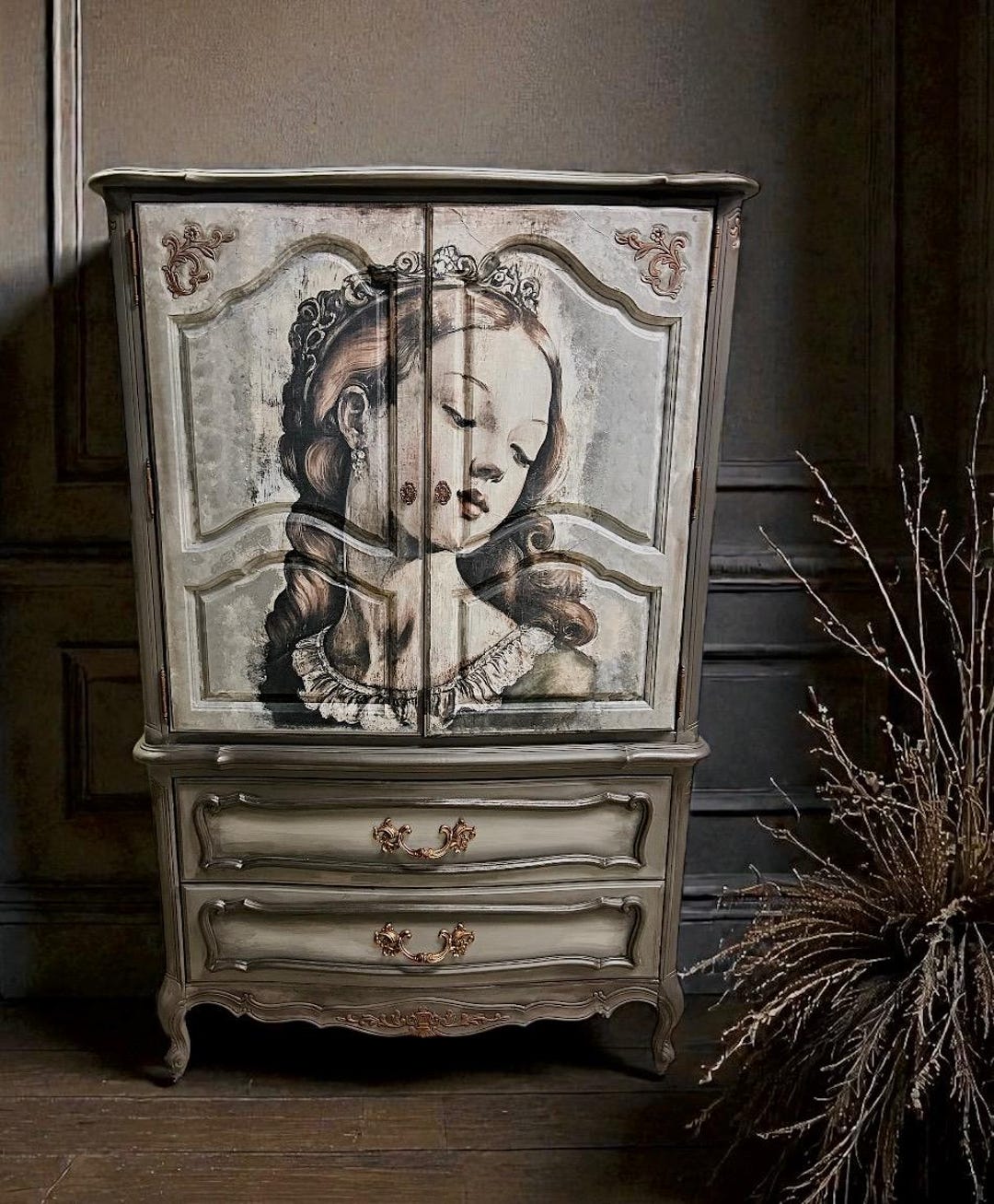 Exquisite and Unique Vintage Dresser - Etsy