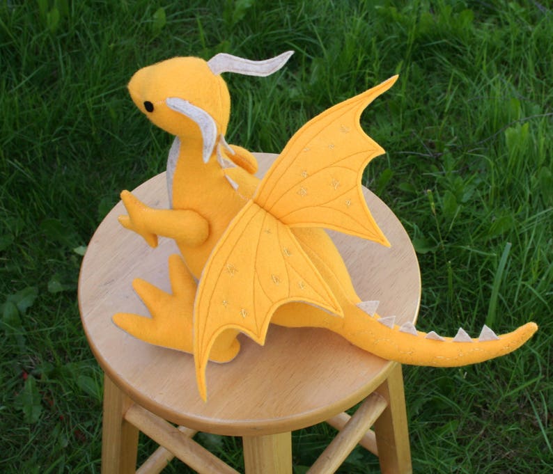 Build-A-Dragon Personalized Plush Dragon Custom | Etsy
