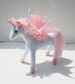 FULL SIZE Angel Faerie Pegacorn Fantasy Plush ~ Winged Unicorn Toy, White Pink Stuffed Animal, Pegasus Unicorn Plushy, Flying Unicorn Doll 