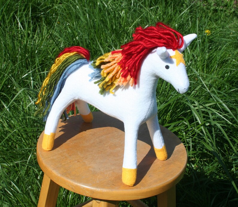 Starlite Rainbow Brite's Horse Plushie Retro Style | Etsy