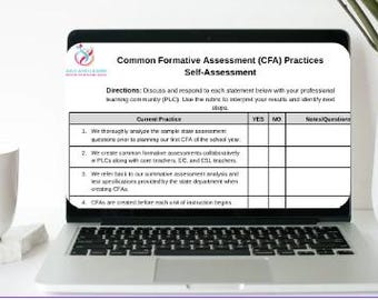 Common Formative Assessment (CFA) Practices Self-Assessment