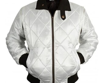 Handmade Drive Movie Inspired Ryan Gosling Grey Scorpion Lightweight Unisex Bomber Jacket