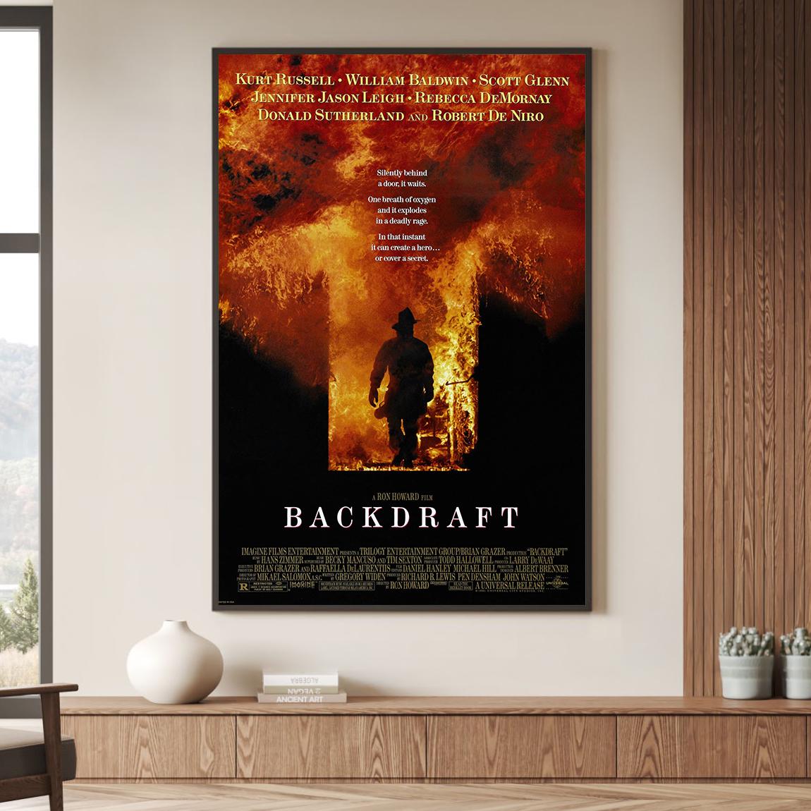 Backdraft poster - Etsy 日本