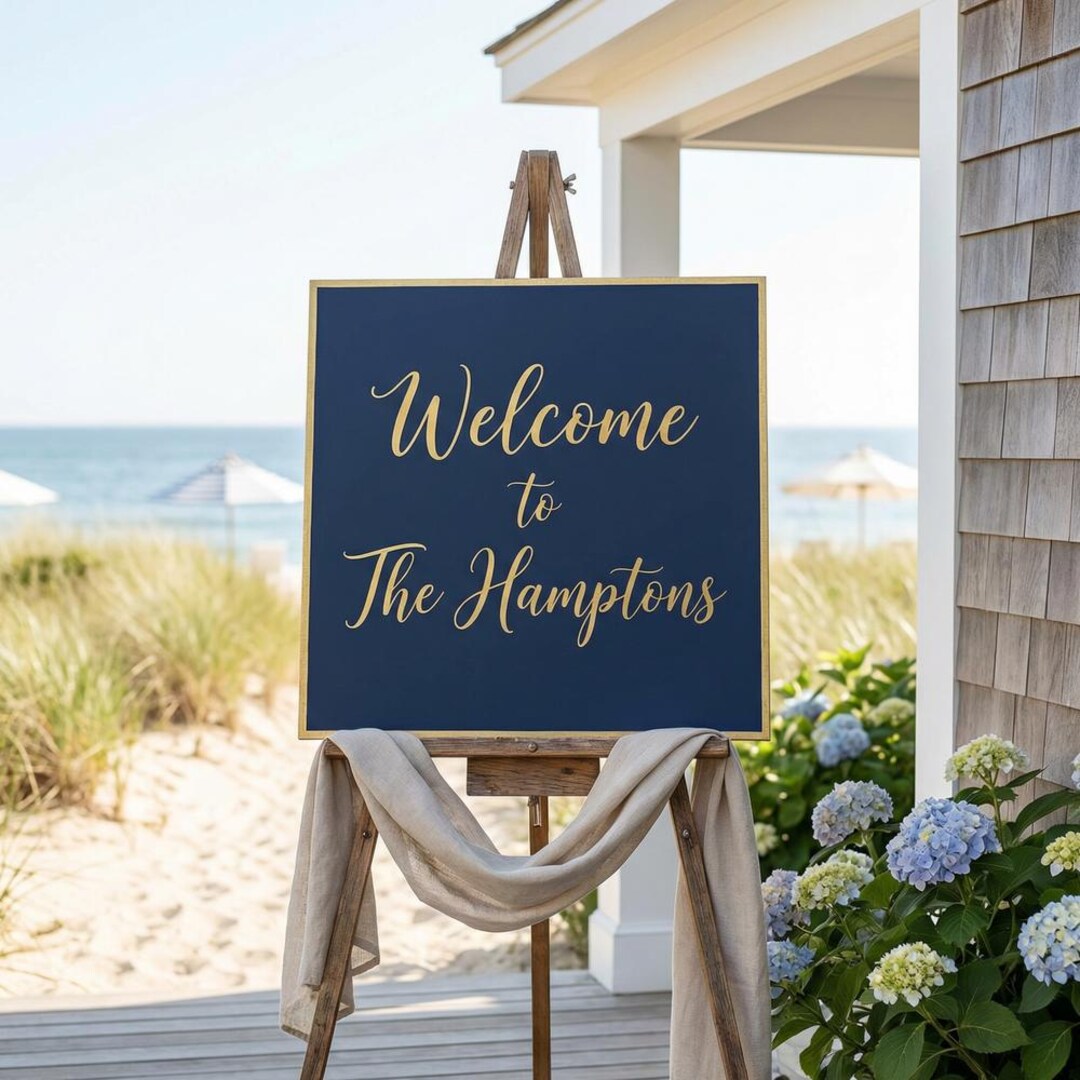 Hamptons Bachelorette Party Signs Printable | Decor Signs Bundle ...
