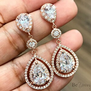 Farmhouse Teardrop earring White Crackle bridesmaid jewelry 302 Egg Shell