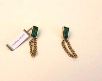 Emerald green Earrings