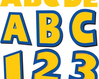 Toy Story Font SVG | Toy Story Alphabet SVG | Letters & Numbers svg png dxf | Cricut and Silhouette Cut Files | Digital Download