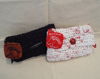 Recycled Bags Clutch/Cosmetic Purses by My Spirit Horse Designs