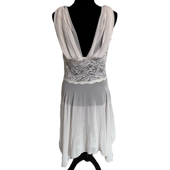 Vintage White Slip Dress, Vintage White Victoria'… - image 3