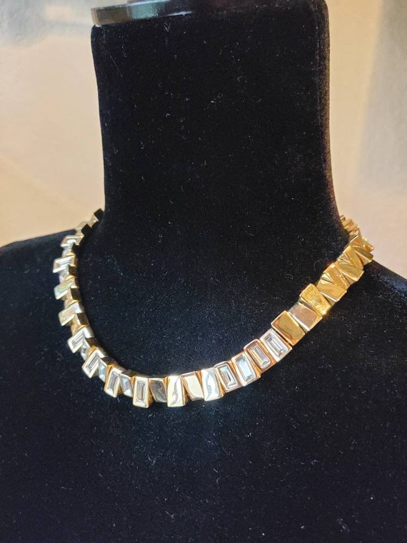 Givenchy necklace, designer necklace, vintage neck