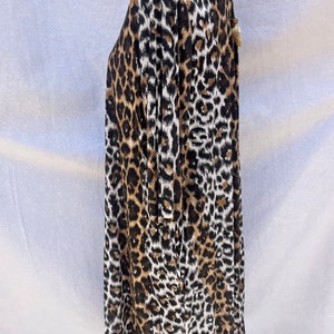 Cheetah Print Dress Vintage Dress Vintage Dress by Campus image 7