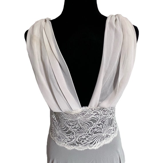 Vintage White Slip Dress, Vintage White Victoria'… - image 4