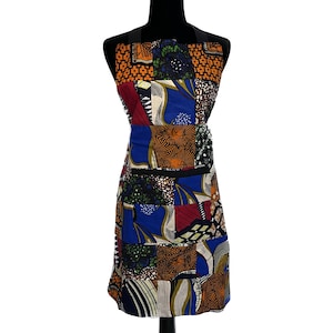 Vintage Apron  Patchwork, Multicolor Apron, Abstract Apron, Ethnic Apron, Kitchen Apron, Patterned Apron, Kitchen Accessories, Apron