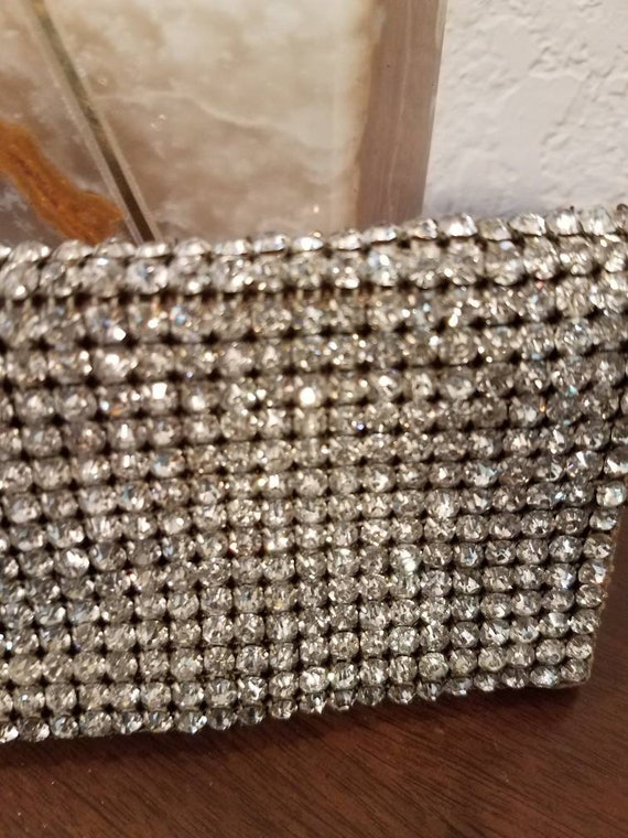rhinestone purse strap