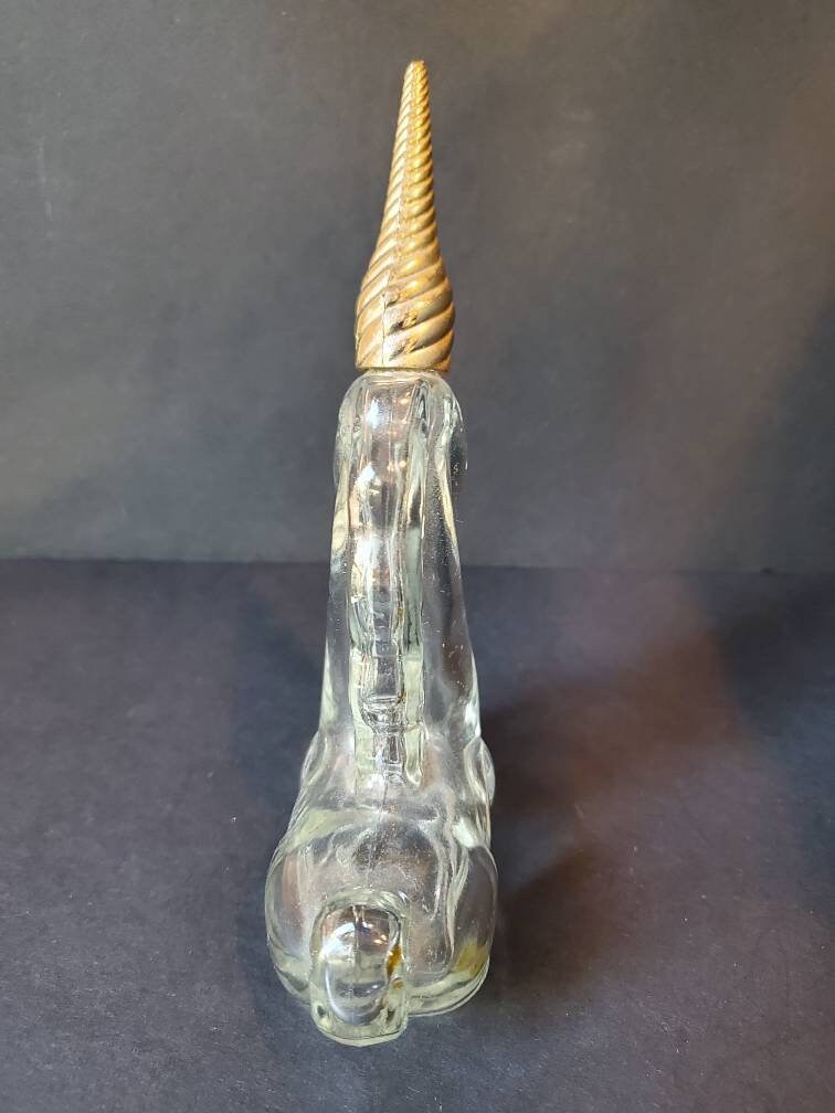 Avon Unicorn Perfume Bottle 1970's Etsy