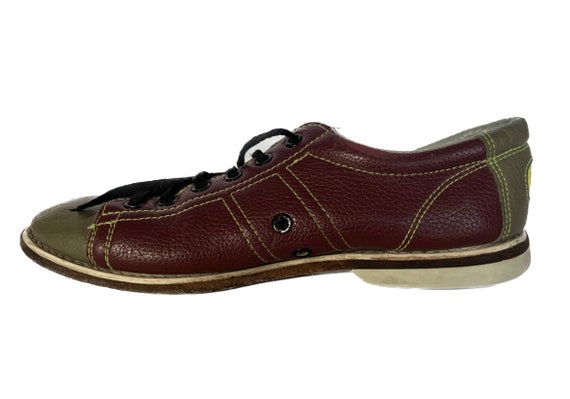 LINDS Bowling Shoes, Vintage Bowling Shoes, Green… - image 2