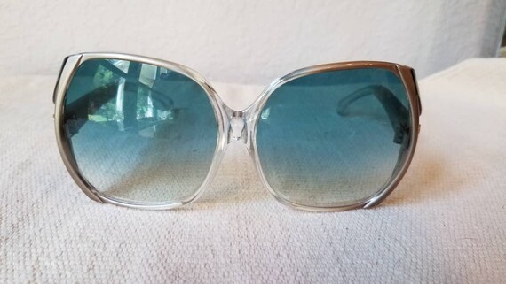 Designer sunglasses YSL large frame, 1970s