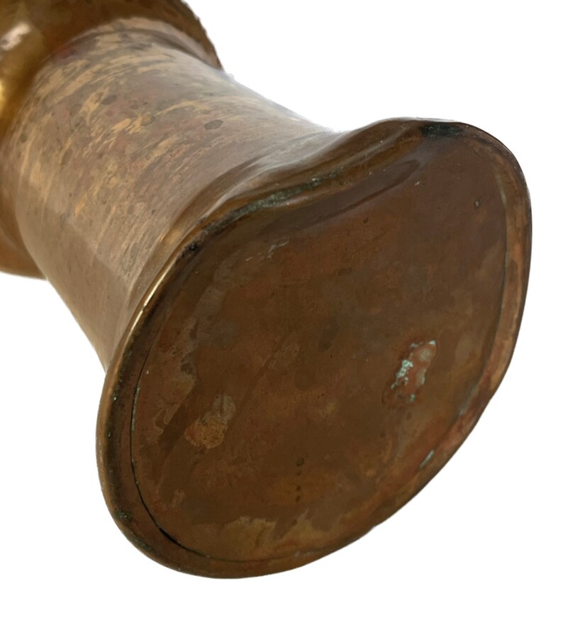 Vintage Copper Tumbler, Tall Copper Cup, Copper Goblet, Metal Cup, Metal Goblet, Decorative Cup, Copper Decor, Metal Tumbler, Wine Goblet image 6