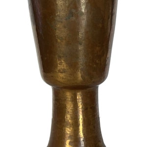 Vintage Copper Tumbler, Tall Copper Cup, Copper Goblet, Metal Cup, Metal Goblet, Decorative Cup, Copper Decor, Metal Tumbler, Wine Goblet