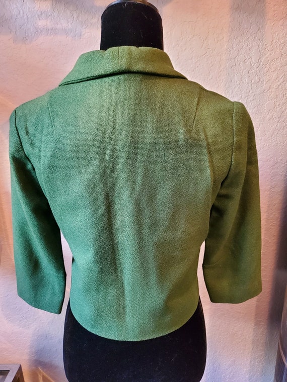 Vintage Blazer, Green Blazer, Blazer by Sharon Or… - image 7
