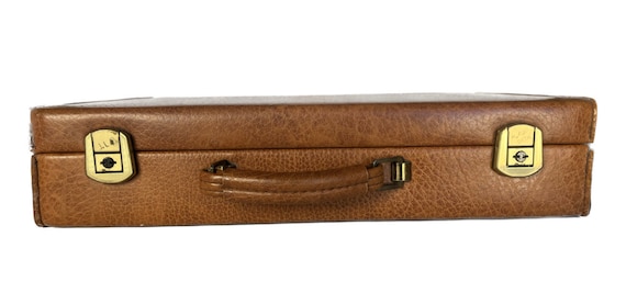Vegan Leather Briefcase, Work Briefcase, Computer… - image 4