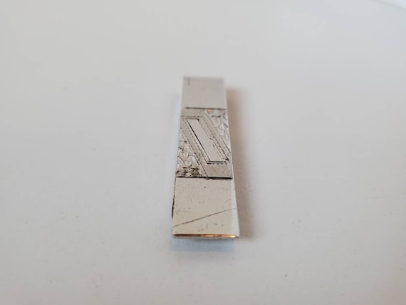 Pince à Cravate Argent Sterling Vintage Années 1950-60 – Très Bon état