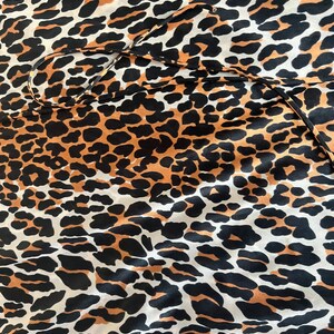 Vintage Cheetah Slipdress, Vintage Lingerie, Animal Print Lingerie, Retro Jurk, Vanity Fair Lingerie, Lingerie afbeelding 9