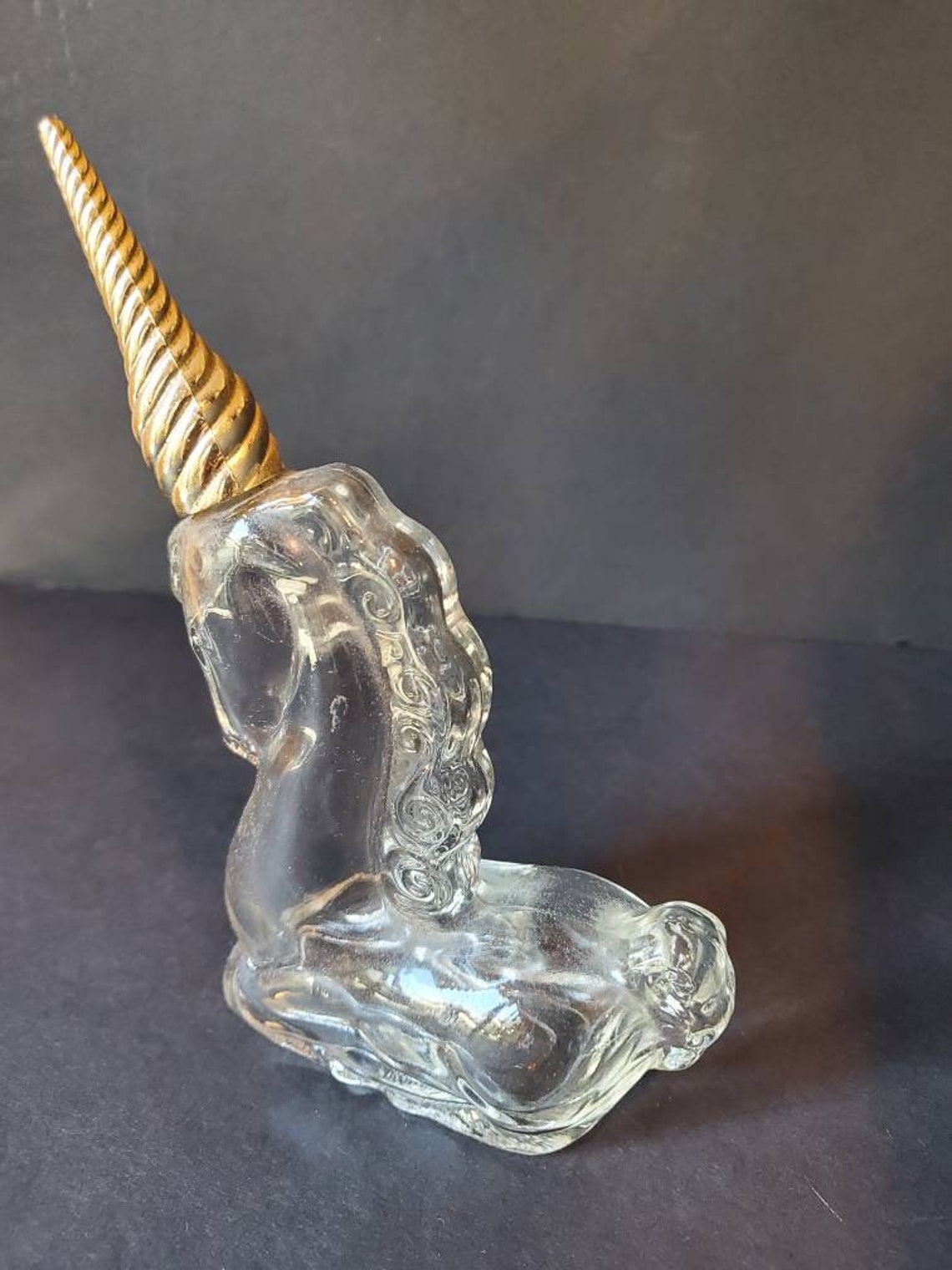 Avon Unicorn Perfume Bottle 1970's Etsy