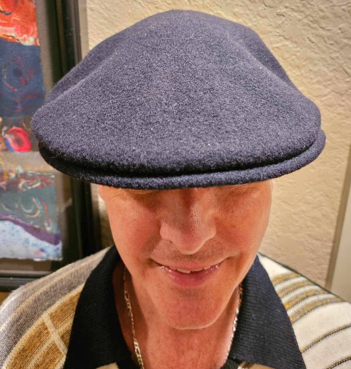 Kangol Newsboy Black Wool Cap Kangaroo Black Wool Cap Black Wool Hat Retro Wool Cap Unisex Cap Winter Cap Retro Cap Etsy