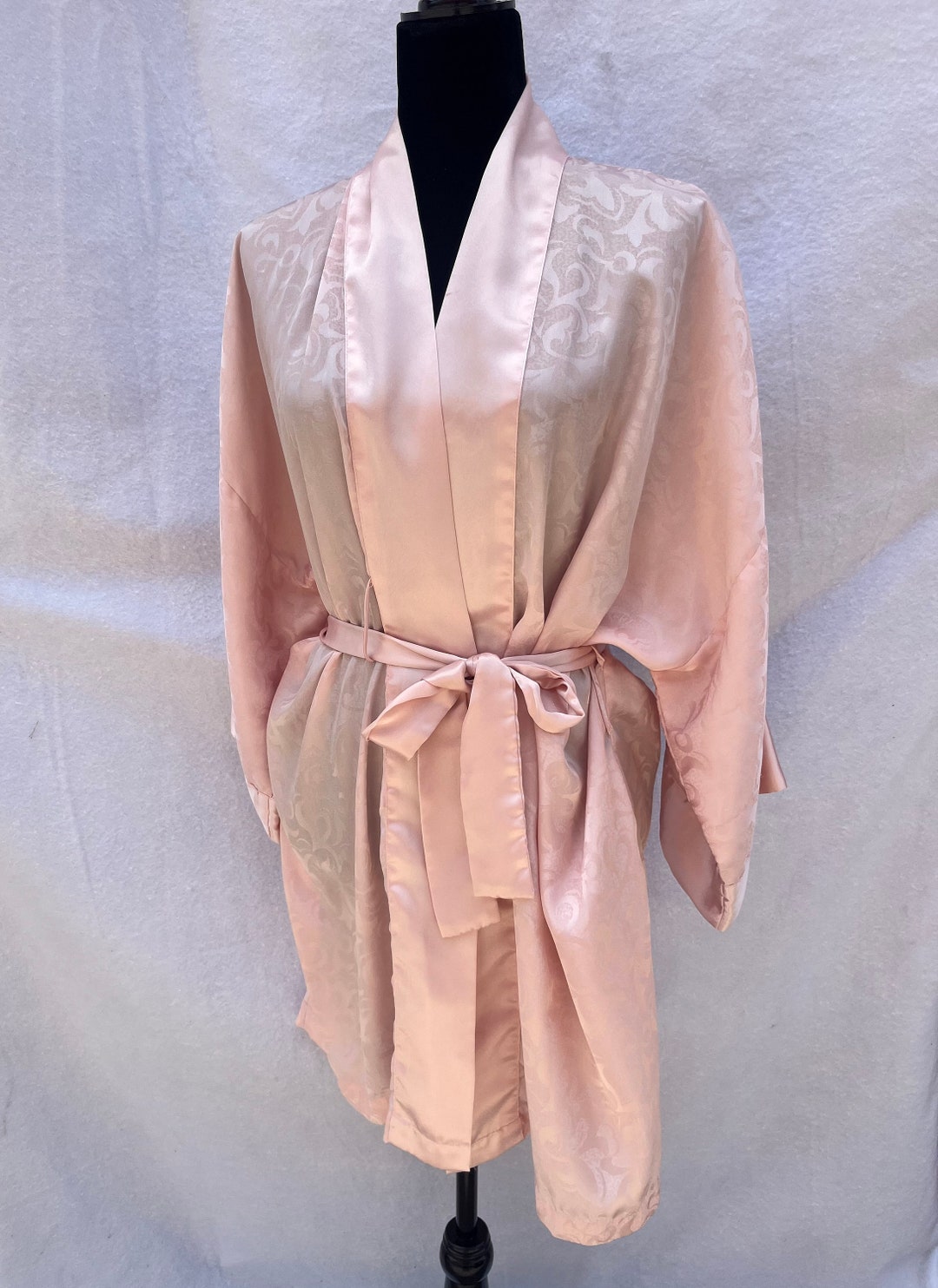 VICTORIA'S SECRET Vintage Robe, Rose Robe, Pink Jacket, Floral Robe,  Vintage Robe, Vintage Sleepwear, Vintage Lingerie, Lingerie Robe UK