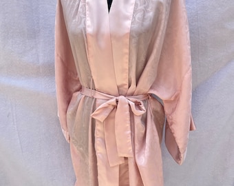 VICTORIA'S SECRET Vintage Robe, Rose Robe, Pink Jacket, Floral Robe, Vintage Robe,  Vintage Sleepwear, Vintage Lingerie, Lingerie Robe