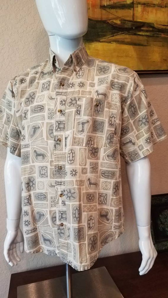 Vintage mens shirt by - Gem