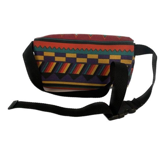 Vintage Fanny Pack, Southwestern Print Fanny Pack… - image 4