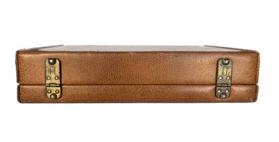 Vegan Leather Briefcase, Work Briefcase, Computer… - image 9