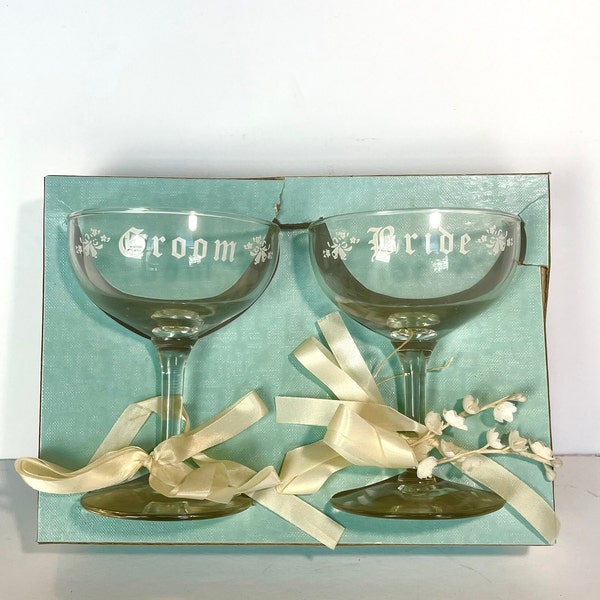 Bride Groom Glasses Etsy