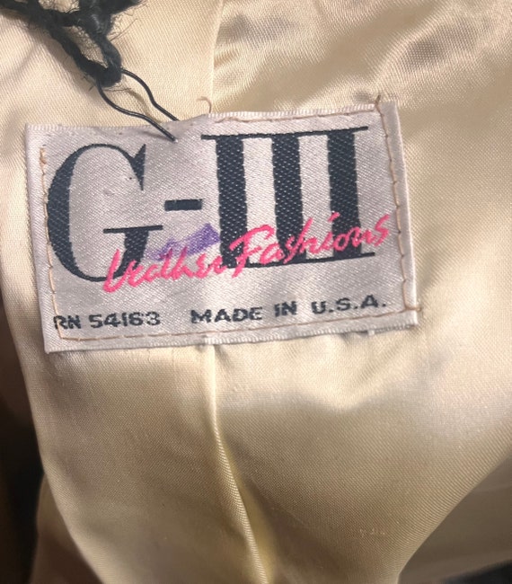 G-III Tan Leather Jacket, Tan Leather Jacket, Vin… - image 7