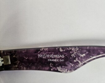 希少な YSL サングラス、ヴィンテージ イヴ サンローラン パープル