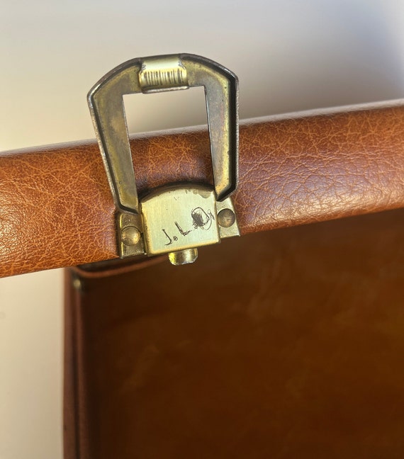 Vegan Leather Briefcase, Work Briefcase, Computer… - image 10