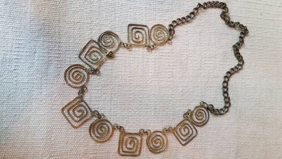 •CYCLICAL• brass necklace (18