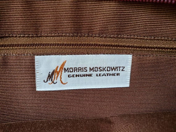 MORRIS MOSKOWITZ Handbag, Vintage Leather Purse, … - image 5