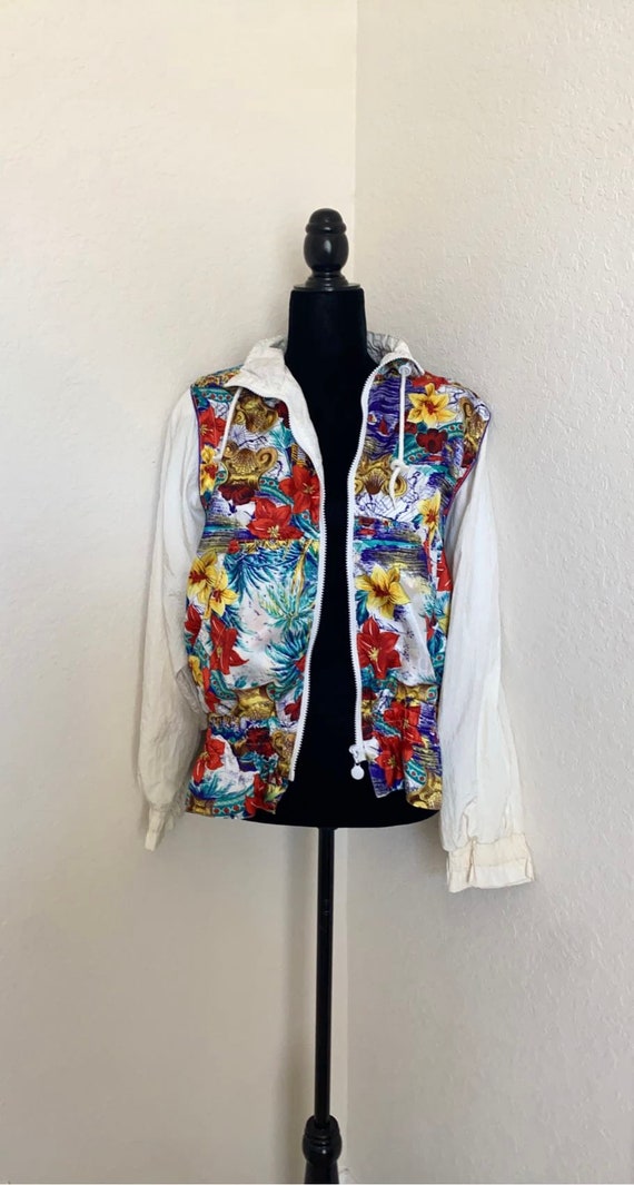 Vintage Watercolor Pink Rose Flower Print Men's Bomber Jacket
