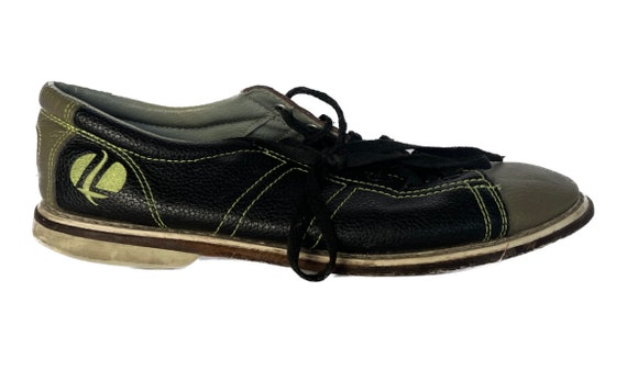 LINDS Bowling Shoes, Vintage Bowling Shoes, Green… - image 4