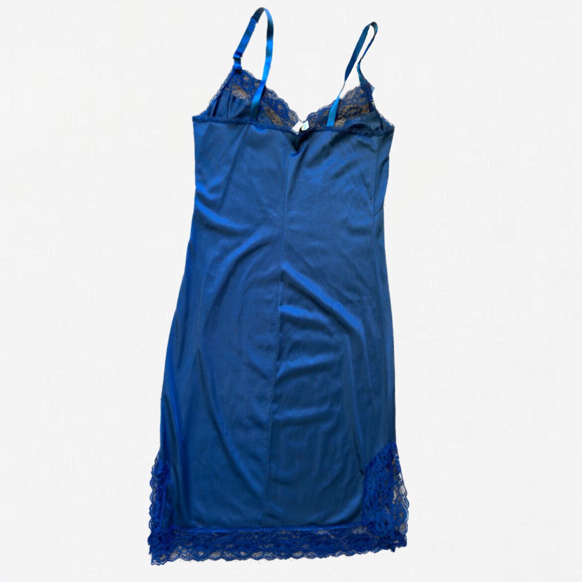 Vintage Navy Blue Full Slip Dress by Movie Star Etsy