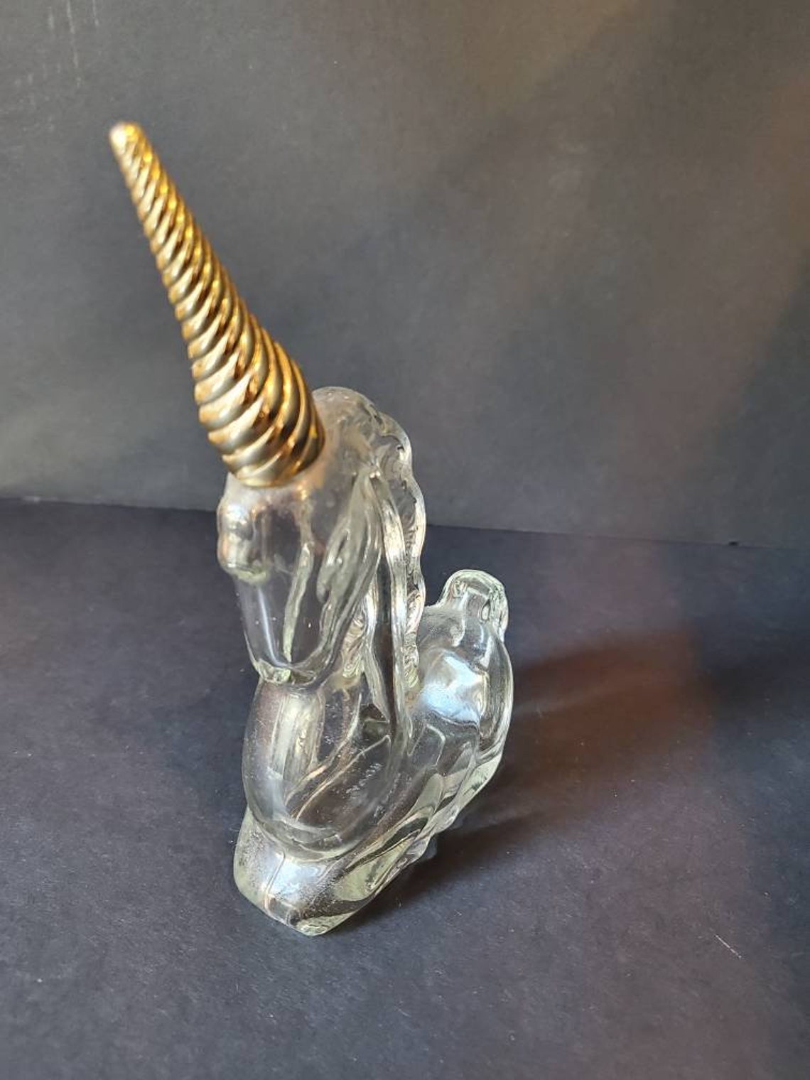 Avon Unicorn Perfume Bottle 1970's Etsy