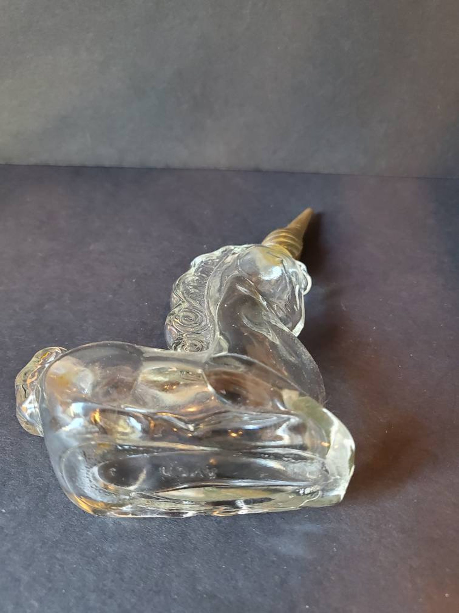 Avon Unicorn Perfume Bottle 1970's Etsy