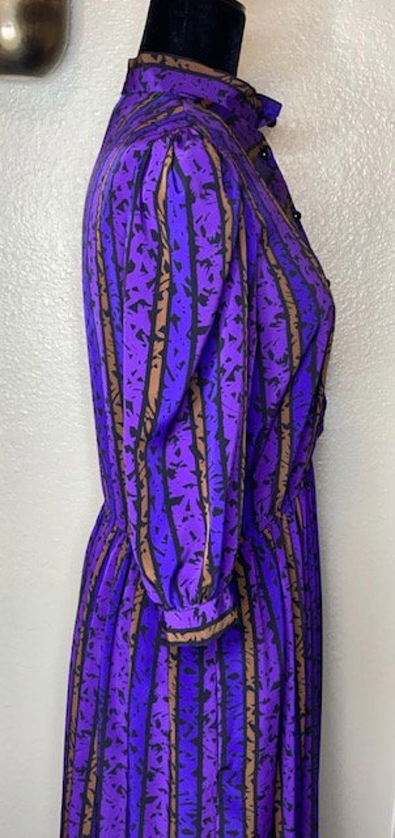 80’s Royal Blue Dress by Sasson