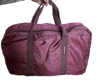 SASSON Vintage Duffel Bag, Sasson Duffel Bag, Vintage Luggage, Retro Carry On Bag, Racquetball Bag, 80s Bag, Tennis Bag, Recreation Bag